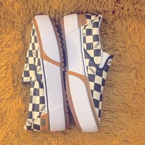 Vans Classic Slip On Stacked Checkerboard Woman’s